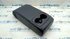 Rear seat back armrest for Toyota Avalon 13-15, black leather, ebony insert