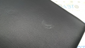 Rear seat back armrest for Toyota Avalon 13-15, black leather, ebony insert