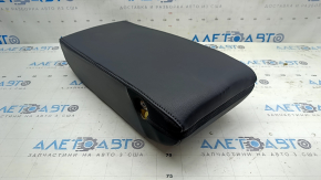 Rear seat back armrest for Toyota Avalon 13-15, black leather, ebony insert