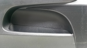 Black front left door panel for Toyota Avalon 13-18 XLE, black leather armrest, scratches, scuffs