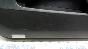 Black front left door panel for Toyota Avalon 13-18 XLE, black leather armrest, scratches, scuffs