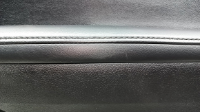 Black front right door panel for Toyota Avalon 13-18 XLE, black leather armrest with handle, scratches, abrasions