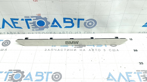 Front left door sill insert for BMW X5 G05 19-23, chrome, with backlight, scratches