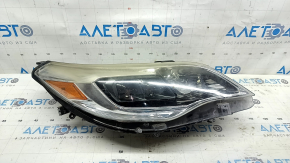 Toyota Avalon 13-16 right front headlight, bare halogen, web, polishable, sand