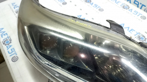 Toyota Avalon 13-16 right front headlight, bare halogen, web, polishable, sand