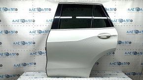 Rear left door assembly for BMW X5 G05 19-24, tinted, keyless, white 300