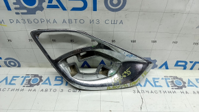 Right fog light frame for Toyota Avalon 13-15, chrome, sand