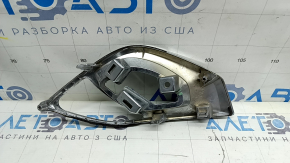 Right fog light frame for Toyota Avalon 13-15, chrome, sand