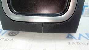 Lincoln MKC 15-19 rear center console trim, black, USB, scratch, crack