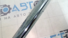 Left chrome molding for the front bumper of a Lincoln MKC 15-19, chrome, sand
