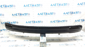 Toyota Avalon 13-18 hybrid rear bumper lip with 1 pipe, missing fragment, scratches