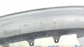 Toyota Avalon 13-18 hybrid rear bumper lip with 1 pipe, missing fragment, scratches