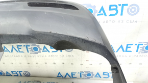 Toyota Avalon 13-18 hybrid rear bumper lip with 1 pipe, missing fragment, scratches