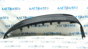 Toyota Avalon 13-18 hybrid rear bumper lip with 1 pipe, missing fragment, scratches