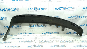 Toyota Avalon 13-18 hybrid rear bumper lip with 1 pipe, missing fragment, scratches