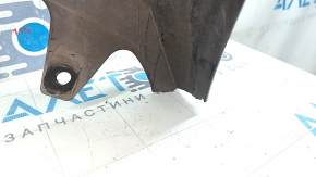 Toyota Avalon 13-18 hybrid rear bumper lip with 1 pipe, missing fragment, scratches