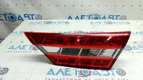 Right inner trunk lid light for Toyota Avalon 13-15, housing crack, cracked glass