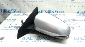 Left side mirror assembly for Toyota Avalon 13-18, 9 pins, turn signal, heated, silver