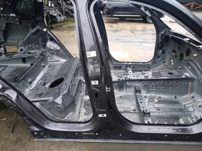 Rear panel BMW X3 G01 18- 2 parts, on the body, silver