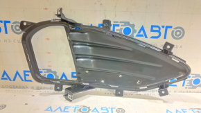 Front bumper grille left Ford Edge 19- under fog lights with chrome molding SIGNEDA