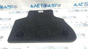 BMW X5 G05 19-23 rear right interior mat, black cloth, for cleaning