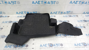 Lincoln MKC 15-16 rear left interior mat, black rubber, type 2