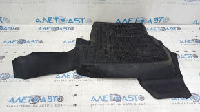 Lincoln MKC 15-16 rear left interior mat, black rubber, type 2