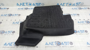 Lincoln MKC 15-16 rear right interior mat, black rubber, type 2