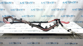 Positive battery cable through the entire body of a BMW X3 G01 18-21