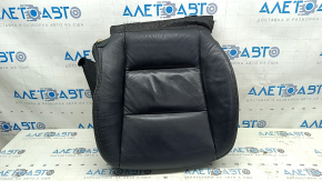 Toyota Avalon 13-18 passenger seat cushion upholstery, black leather, heated, backrest