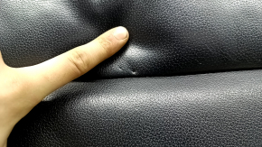 Toyota Avalon 13-18 passenger seat cushion upholstery, black leather, heated, backrest