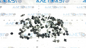 Incomplete set of hardware for the bumper, hood, and fenders of the BMW X5 G05 19-23