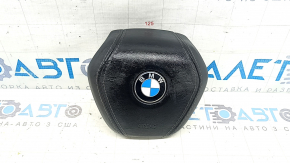BMW X5 G05 19-24 driver's steering wheel airbag, black leather