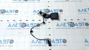 Ford Escape MK4 20-24 Black Left Rear Seat Belt Latch with Wire
