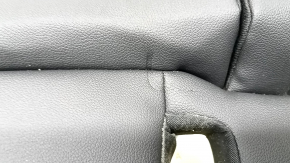Rear seat cushion, 2nd row, BMW X5 G05 19-22, black leather, heated, dented