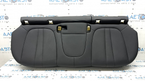 Rear seat cushion, 2nd row, BMW X5 G05 19-22, black leather, heated, dented