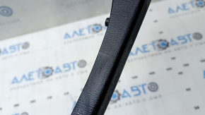 Rear seat trim, 2nd row, left, Mazda CX-9 16- black, plastic turned white
