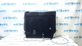 Rear seats, 2nd row, right, Mazda CX-9 19, black leather, mechanical, perforated