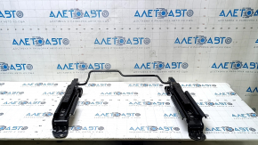 Rear seat runners, 2nd row, left, Mazda CX-9 16 - mechanical, frameless