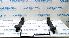 Rear seat runners, 2nd row, left, Mazda CX-9 16 - mechanical, frameless