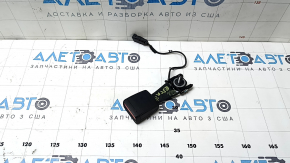 Ford Escape MK4 20-24 Black Left Rear Seat Belt Latch with Wire
