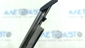 Upper front left door molding for Toyota Avalon 13-18, chrome, scratches, broken fastener