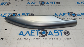 Front right longitudinal roof rail cover for Nissan Rogue 14-20 with 3 fasteners