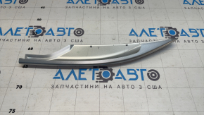 Front right longitudinal roof rail cover for Nissan Rogue 14-20 with 3 fasteners
