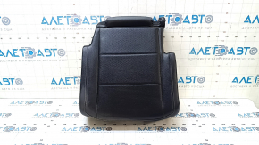 Rear seat cushion, 2nd row, right, VW Tiguan 18-21, gray leather, perforated, dry-cleanable