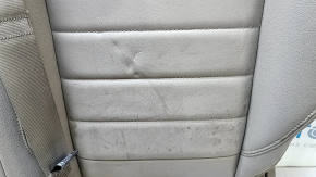 Rear seat, 2nd row, left, Ford Escape MK3 17-19, gray leather, with belt, dented, scratches