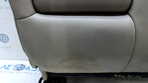 Rear seat, 2nd row, left, Ford Escape MK3 17-19, gray leather, with belt, dented, scratches