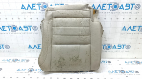 Rear seat cushion, 2nd row, right, Ford Escape MK3 13 - gray leather, wrinkled, dry cleanable