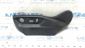 Driver's seat control cover for VW Tiguan 18-24, black, scratches, broken mount