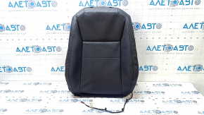 VW Tiguan 18-21 driver's seat back upholstery, black leather, heated